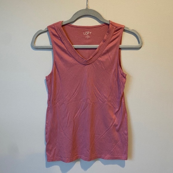 Ann Taylor LOFT Pink Top - Picture 1 of 3